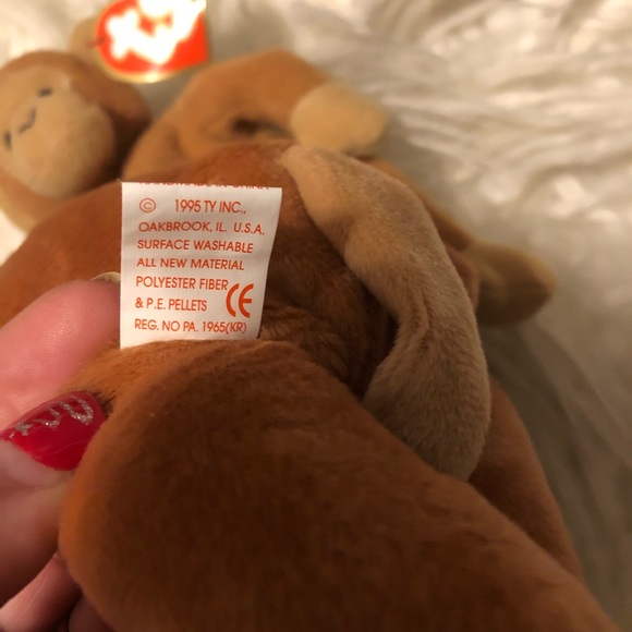 RARE Bongo Ty 1995 Errors, Beanie Babies Mint. Condition - Picture 8 of 10